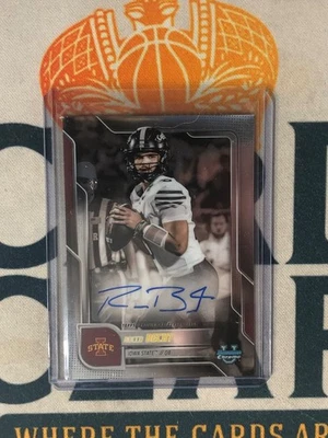 2025 Bowman Chrome U ROCCO BECHT Prospect Variation Auto - Image 1 of 2