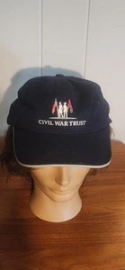 Civil War Trust Association Foundation Hat Mens Baseball Cap Made In USA - Bild 1 von 8