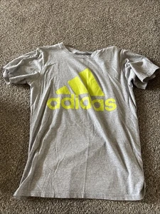 Adidas Youth Grey Tshirt Size Small - Picture 1 of 3
