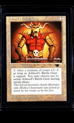 1994 MTG Magic The Gathering ATQ Antiquities Vintage Ashnod's Battle Gear LP - Image 1 of 2