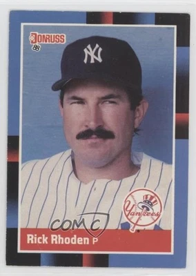 1988 Donruss Rick Rhoden #128 - Image 1 of 2