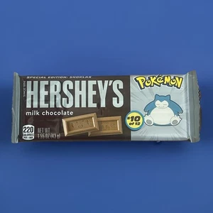 (Special Edition) Hershey’s Chocolate Bar Pokemon - SNORLAX # 10/12 - Cool aufbewahrt - Bild 1 von 3