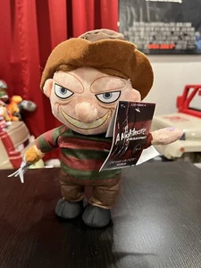 NEW A NIGHTMARE ON ELM STREET FREDDY KRUEGER TALKING/ ANIMATED PLUSH DOLL 2022 - Picture 1 of 6