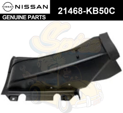 Nissan  GT-R DBA-R35 RH AIR INTAKE COOLER OIL DUCT 21468-KB50C - Image 1 of 4