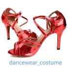 Latein Tango Modern Tanzschuhe Damen Ballsaal Salsa Tanzen Schuhe Sandalette 2Fa