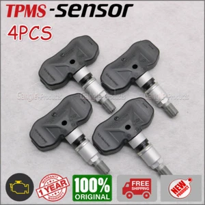 New TPMS Monitor Tire Pressure Sensor 4Pcs 25774006 For Cadillac Chevrolet GMC - Picture 1 of 3