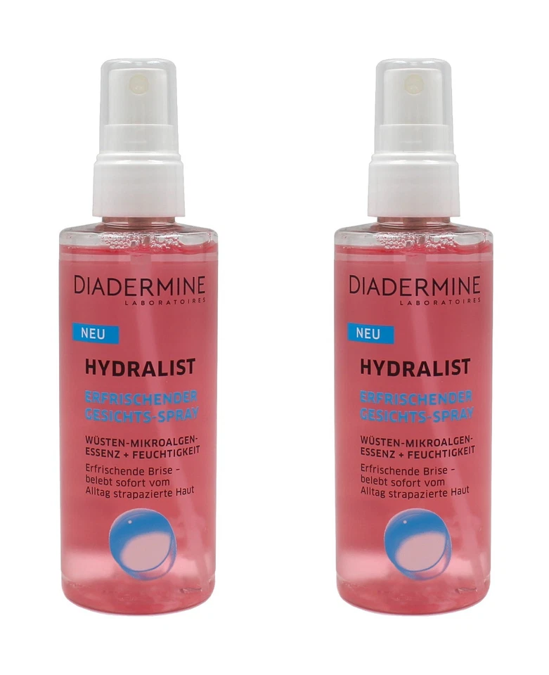 2x Diadermine Hydralist Erfrischender Gesichts-Spray , 2x100ml EAN9000101098150 - Bild 1 von 1
