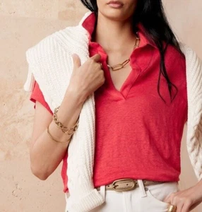 BANANA REPUBLIC Linen Polo #812866 - Picture 1 of 9