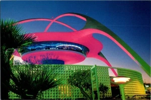 LAX - Encounter Restaurant - Los Angeles - Exterior View - Mint Post Card - Picture 1 of 2