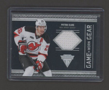2011-12 Panini Titanium Game Worn Gear Jersey #34 Patrik Elias