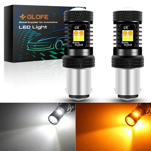 Super Bright White Amber Dual Color Switchback 1157 BAY15D 1004 7528 2357 LED - Picture 1 of 9