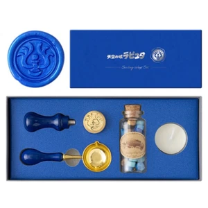 Castle in the Sky Sealing wax set Stamp handle spoon wax beads Studio Ghibli JP - Picture 1 of 8