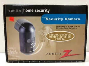 Home Security Camera Motion Detector Indoor Outdoor Zenith System Zev 200 Tv Vcr - Picture 1 of 6