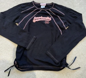 Girls American Girl Black Long Sleeve Shirt For Girls Size Large - Picture 1 of 1