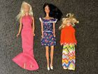Vintage Lot Of 3 1960’s Barbie Dolls 1966 1967 Philippines Korea Taiwan