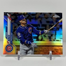 Javier Baez 2020 Topps Chrome SSP Photo Variation Refractor CHICAGO CUBS