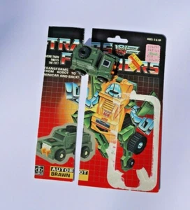 Vintage Transformers G1 Hasbro1983 Brawn with File Card Takara - Picture 1 of 10