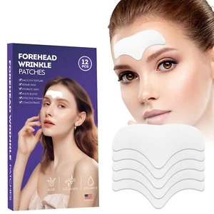 Forehead Wrinkle Patches - 12pcs Smooth Fine Lines & Wrinkles Anti-Wrinkle Pa... - Picture 1 of 7