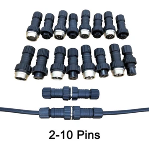 2-10 Pins XL16 Electrical Cable Wire Connector Welded Connector Male+Female Wire - Picture 1 of 6