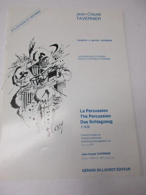 Jean Claude Tavernier 150 ejercicios y estudios para partituras de xilófono y marimba Foto 1 de 4