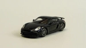 Porsche Caymann GT4 negro Minichamps 870066121 nuevo en embalaje original 1/87 - Imagen 1 de 3