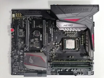 ASUS MAXIMUS VIII HERO Intel Z170 ATX 1151 + i7-6700 + 16gb ddr4 Kingston. Base - Imagen 1 de 4