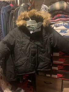 Baby Gap Size 4T Parka Jacket Winter Coat Navy Blue - Picture 1 of 3