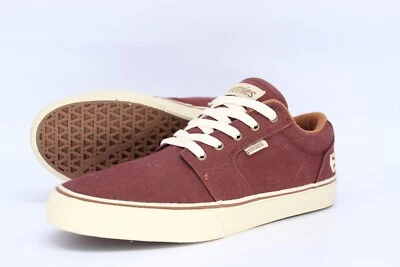 ZAPATILLAS ETNIES BARGE LS MARRÓN TOSTADO US 9 EUR 42 ZAPATOS HOMBRE - Imagen 1 de 3