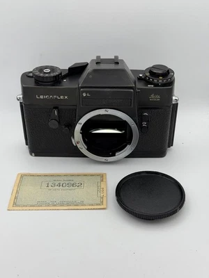 Cuerpo de cámara fotográfica Leica Leicaflex SL pintura negra 35 mm Foto 1 de 4