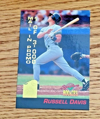 RUSSELL DAVIS 1994 Signature Rookies #S2 Hottest Prospect Redemption Promo /3000 - Image 1 of 2