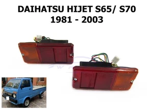 PAIR TAIL LIGHT REAR LAMP FIT FOR DAIHATSU HIJET S65 S70 TRUCK 1981 - 2003 - Picture 1 of 6