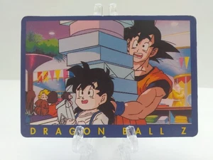 Carte Dragon Ball Z, Panini, française, série 1. N°48: Son Goku & Gohan, BE / LP - Imagen 1 de 13
