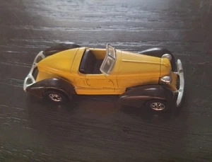 1978 Hot Wheels Auburn 852 Yellow/Black Vintage Diecast Car Hong Kong Mattel》59 - Picture 1 of 5