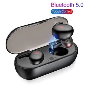 TWS Bluetooth 5.0 Wireless Stereo Earphones Earbuds Noise Reduction Headphone - Picture 1 of 11