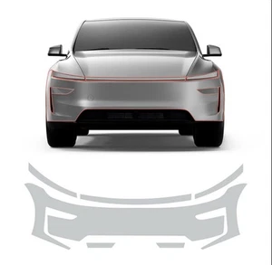 2025 Tesla Model Y Juniper PPF Front Bumper Precut Clear Bra Kit Film - Picture 1 of 5