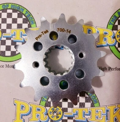 Pro-tek Front Sprocket 2003-2007 Ducati 14T 15T 520 Pitch Monster 800 Dark S2R  - Image 1 of 4