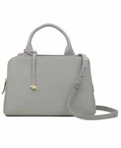 Bolso de Mano Radley London Millbank para Damas con Cremallera Multivía Cuero Gris, Desmontable St - Imagen 1 de 3