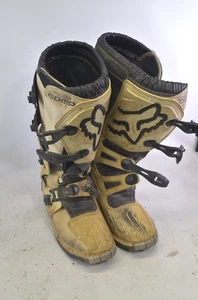 Botas de motocross FOX Forma Comp Racing en blanco talla 9 - Imagen 1 de 17