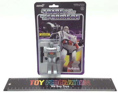 Super7 ReAction Figure Transformers CHROME COMMANDER MEGATRON Action Figure - Image 1 of 4