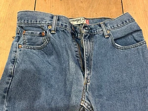 Levi's 505 Men's Straight Fit Jeans Sz Waist 31 Length 32 Blue - Imagen 1 de 17