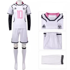 Disfraz de Cosplay Blue Lock No.10 Sae Itoshi Camiseta de Fútbol Uniforme U20 - Imagen 1 de 1