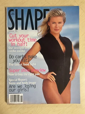 november 1995 Shape magazine Vendela Kirsebom sexy cover - Image 1 of 4