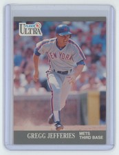 1991 Fleer Ultra Gregg Jefferies . New York Mets #221