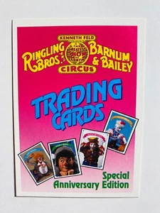 Tarjeta Ringling Bros 1993 edición especial aniversario casi nueva-como nueva - Imagen 1 de 1