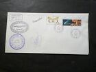 Taaf 1986 Stamps Russia, Butterfly, Comete On Envelope Crozet Cruise Liner