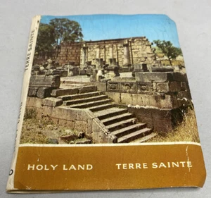 Pequeña Carpeta Serie 20 Imagen Souvenir Tierra Santa Terre Sainte 1967 - Imagen 1 de 10