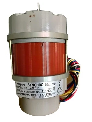 TAMAGAWA Synchro Motor TS472E11 (100/110V AC 50/60HZ) - New - Image 1 of 2