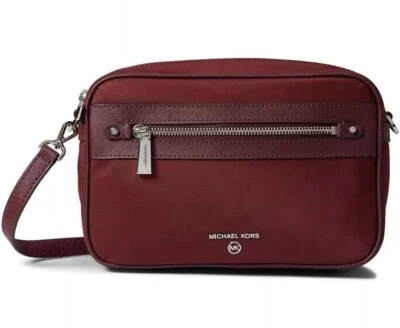 Bandolera Michael Kors Jet Set Charm Grande Este/Oeste Merlot Nueva con Etiquetas $249 Foto 1 de 4