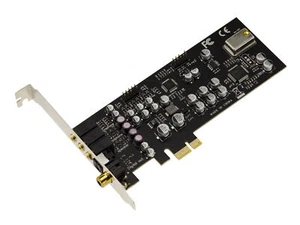 Carte SON HIFI HD 7.1 24 bits 192KHz 100db sur port PCIe - OXYGEN CM8828 CM9882A - Zdjęcie 1 z 5