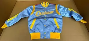 Headgear Classics Men's Alt Kobe Bryant 8 / 24 Crenshaw Light Blue Satin Jacket - Picture 1 of 20